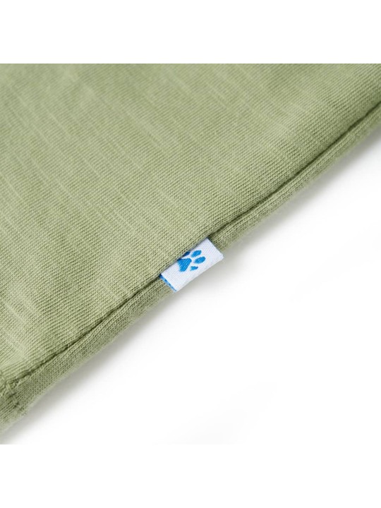 Dětské tričko světle khaki 128
