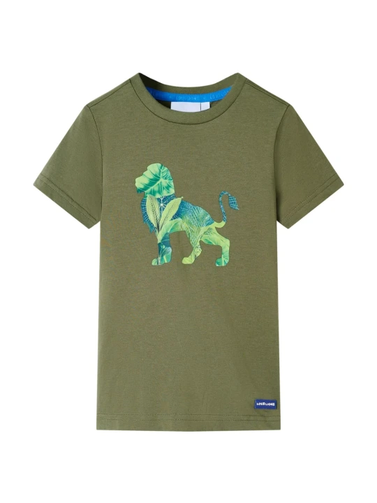 Dětské tričko khaki 92