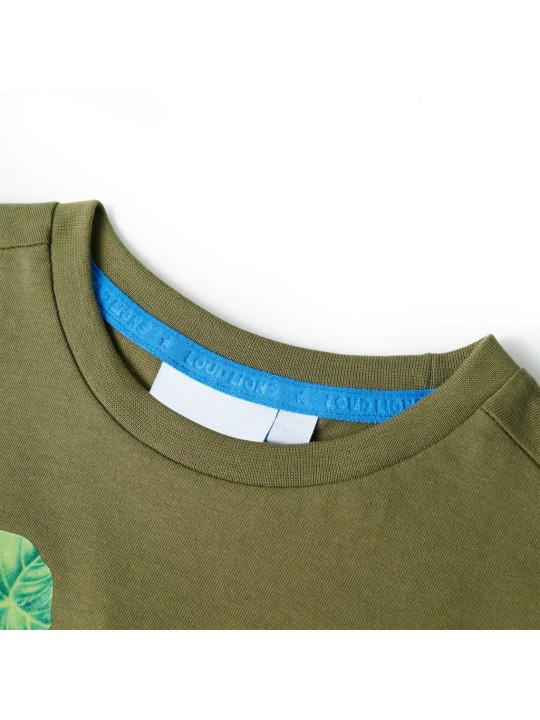 Dětské tričko khaki 104