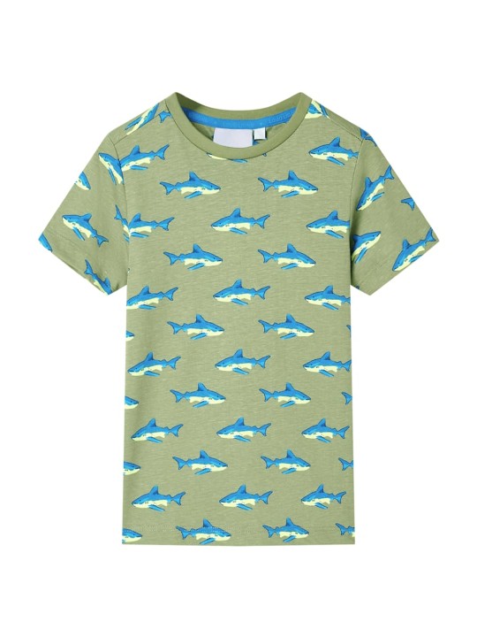 Dětské tričko světle khaki 104