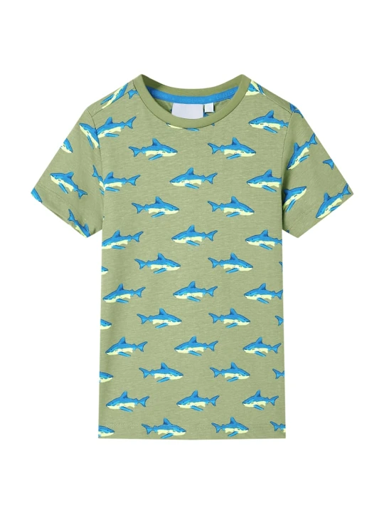 Dětské tričko světle khaki 104