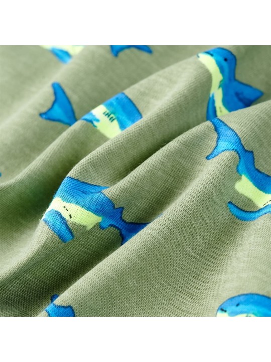 Dětské tričko světle khaki 104