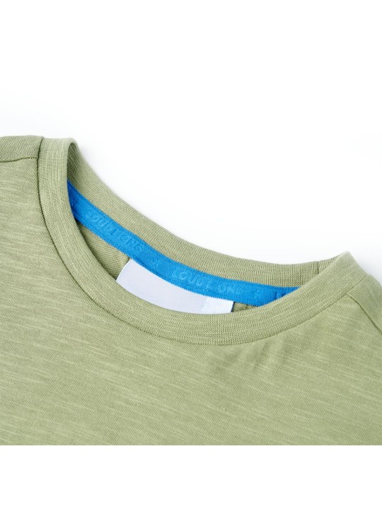 Dětské tričko světle khaki 104