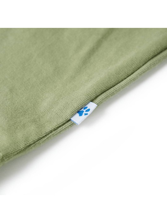 Dětské tričko světle khaki 128