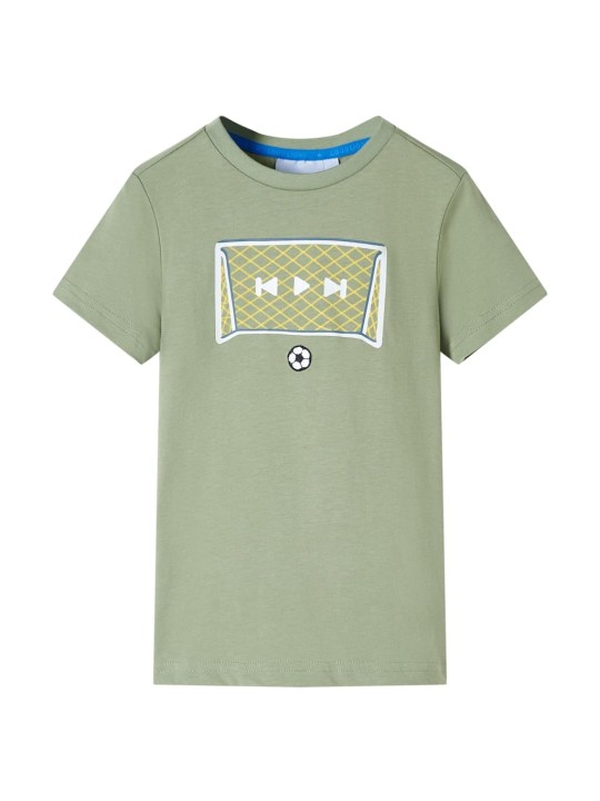Dětské tričko světle khaki 140