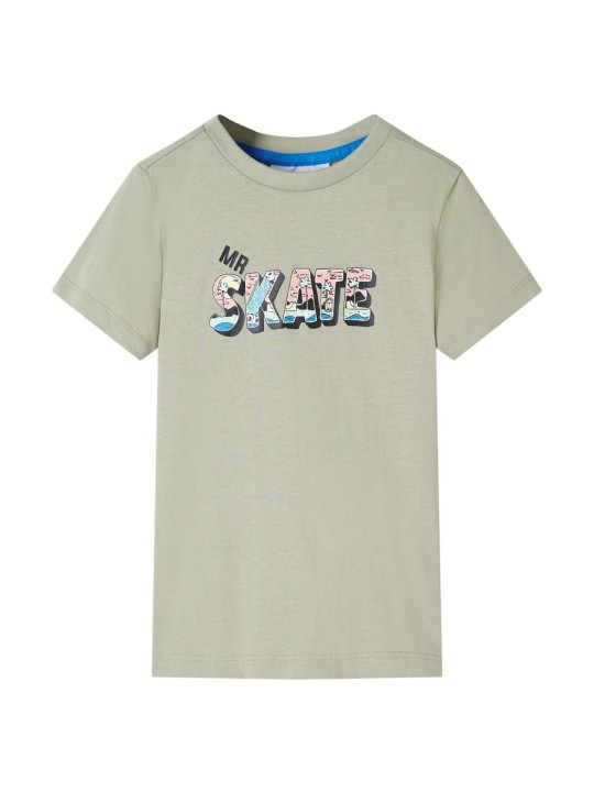 Dětské tričko světle khaki 104
