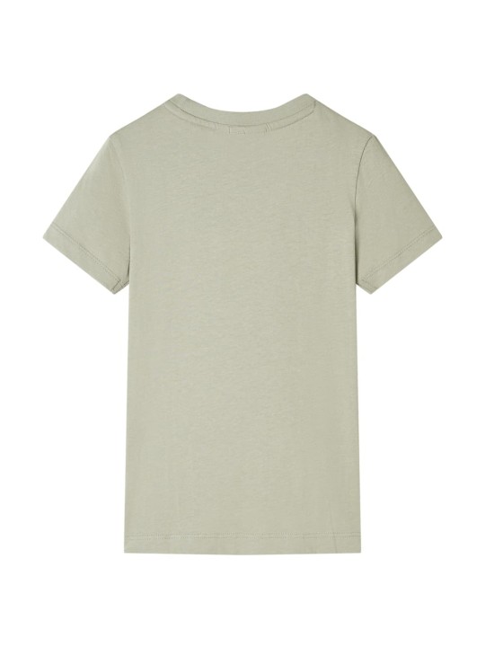 Dětské tričko světle khaki 128