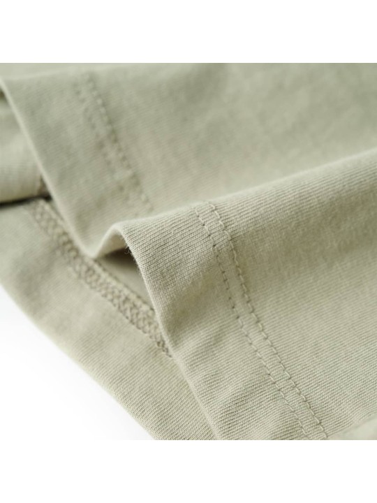 Dětské tričko světle khaki 128
