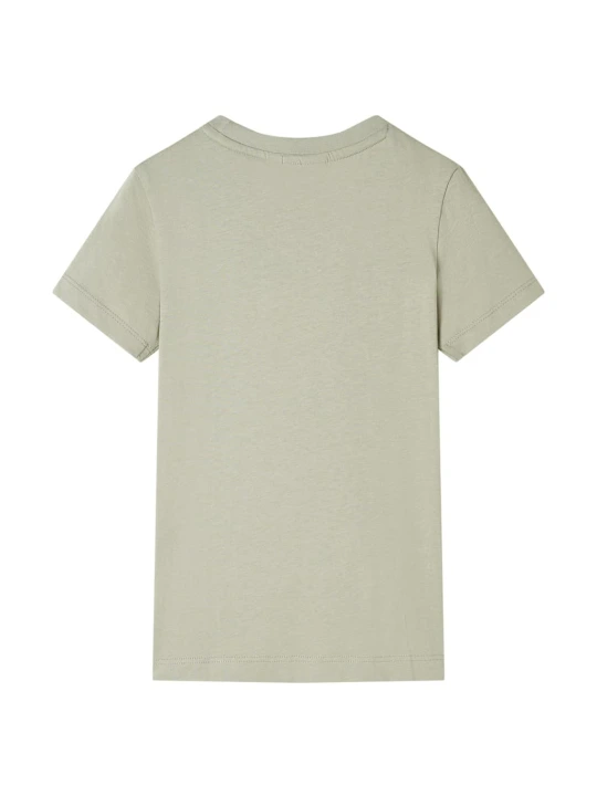 Dětské tričko světle khaki 140