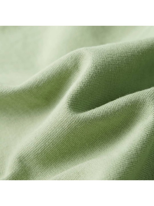 Dětská mikina s kapucí na zip světle khaki 128