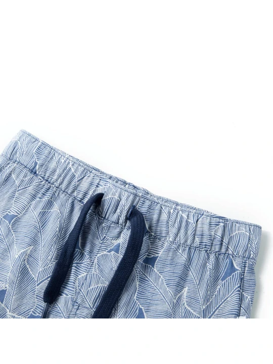 Dětské kraťasy se šňůrkou tmavě modré 104