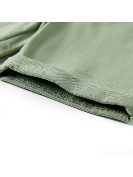 Dětské kraťasy se šňůrkou světle khaki 116
