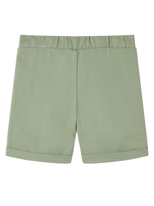 Dětské kraťasy se šňůrkou světle khaki 128