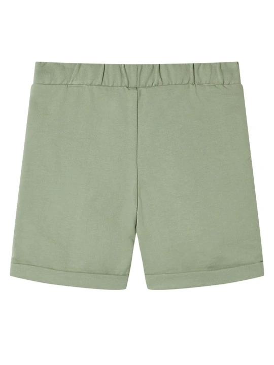 Dětské kraťasy se šňůrkou světle khaki 128