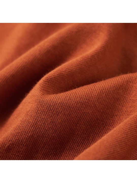 Dětské tričko s dlouhým rukávem oranžové 104