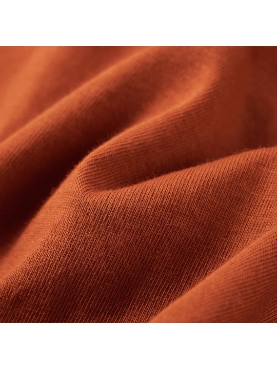 Dětské tričko s dlouhým rukávem oranžové 116