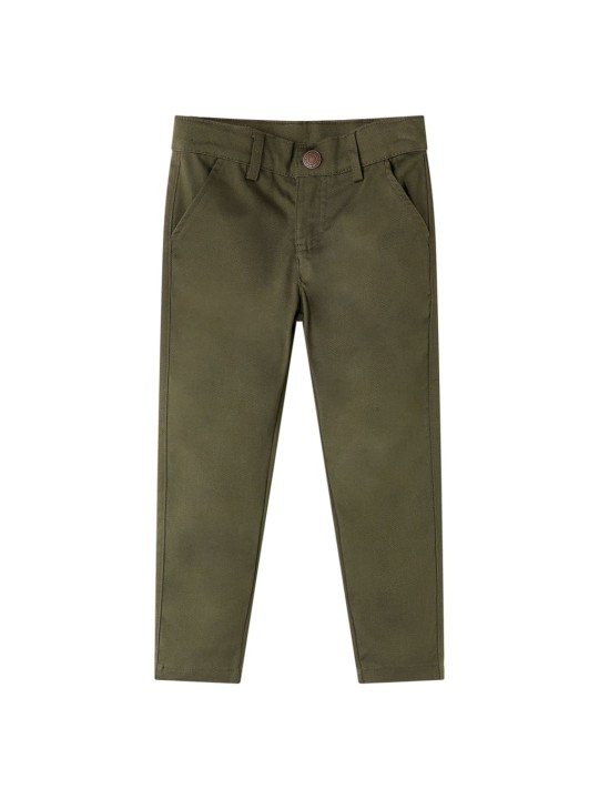 Dětské kalhoty khaki 140