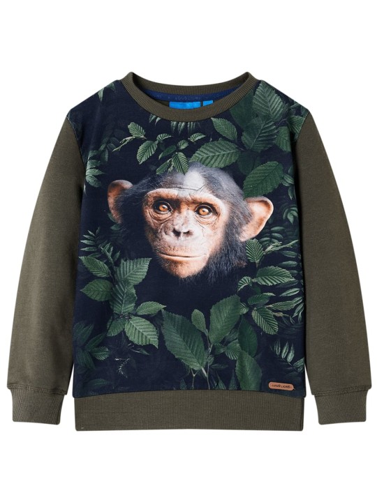 Dětská mikina khaki 128
