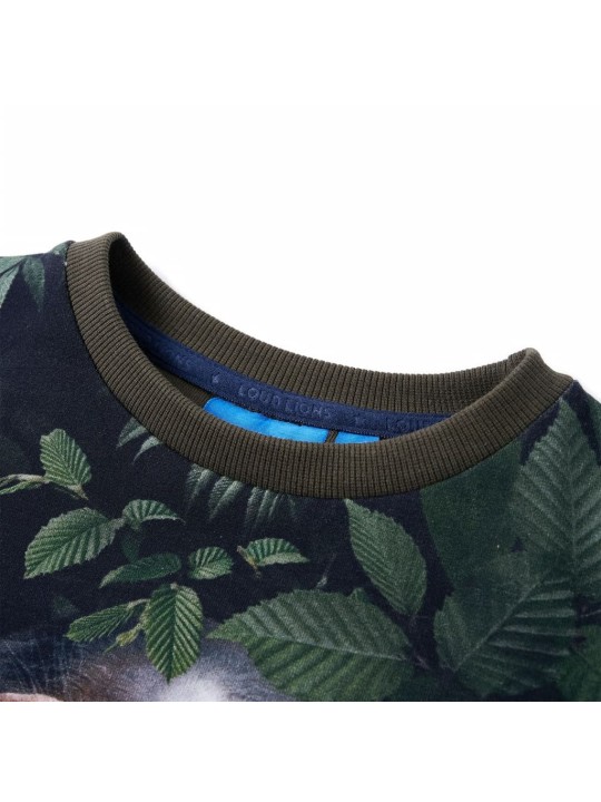Dětská mikina khaki 128