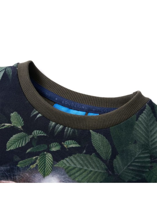 Dětská mikina khaki 140