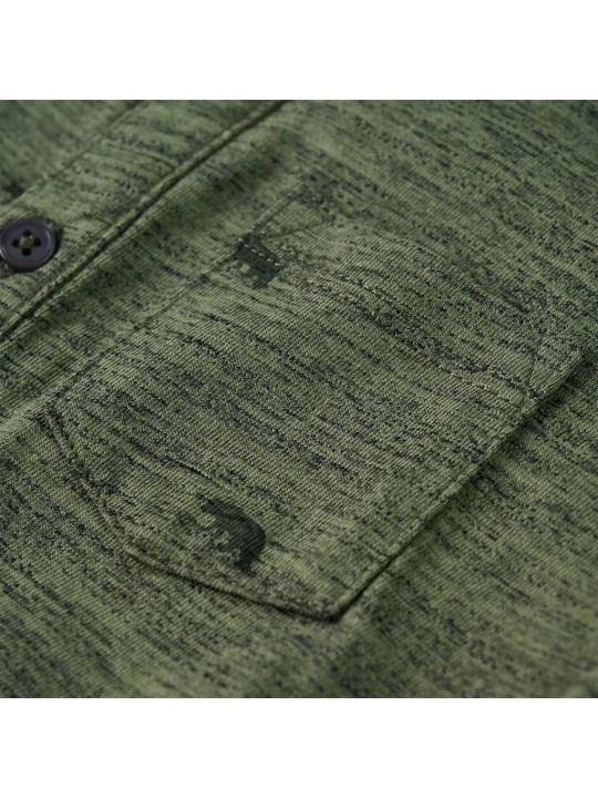 Dětská košile khaki melanž 104