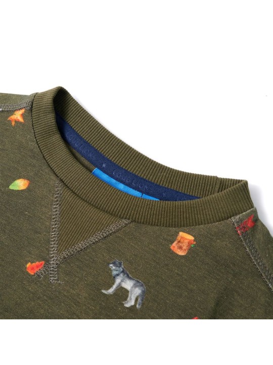 Dětská mikina khaki 116