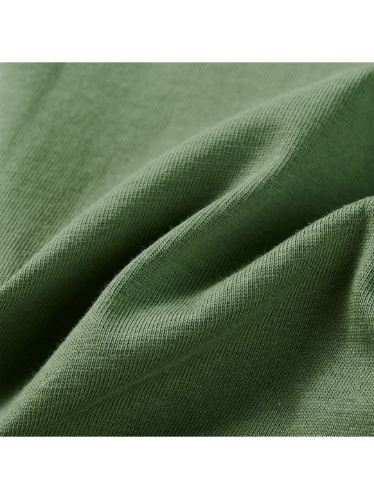 Dětské tričko s dlouhým rukávem světle khaki 104