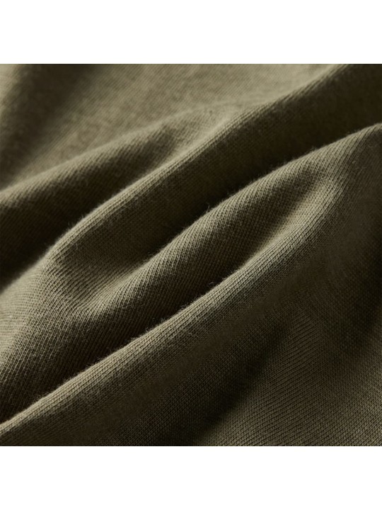 Dětské tričko s dlouhým rukávem khaki 104