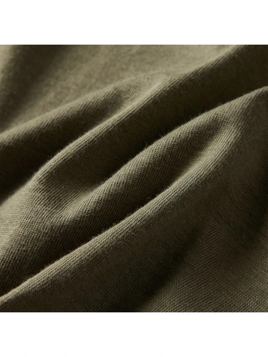 Dětské tričko s dlouhým rukávem khaki 104