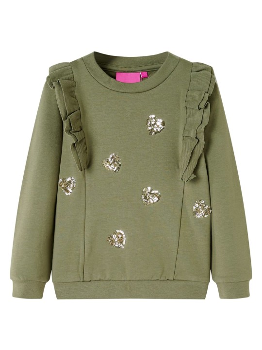 Dětská mikina khaki 92