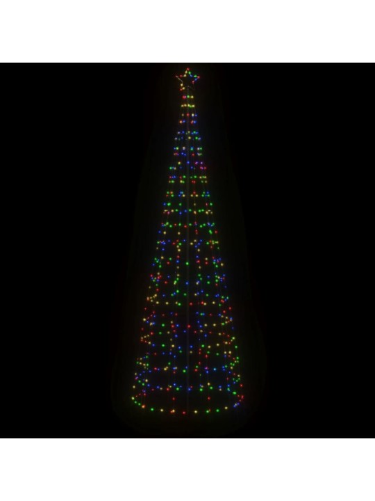 LED vánoční stromek s hroty 570 barevných LED 300 cm