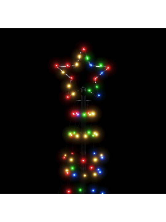 LED vánoční stromek s hroty 570 barevných LED 300 cm
