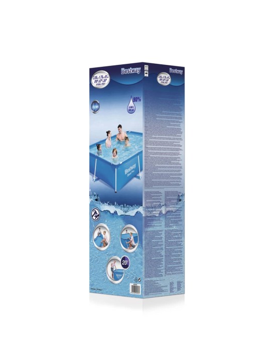 Bestway Bazén Steel Pro s ocelovým rámem 259 x 170 x 61 cm 56403
