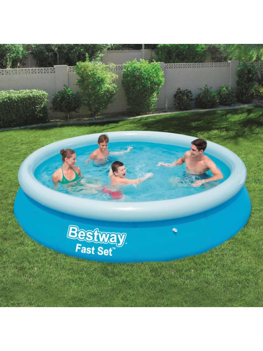 Bestway Nafukovací bazén Fast Set kulatý 366 x 76 cm 57273