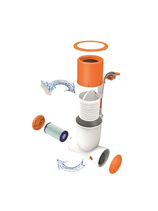 Bestway Bazénové filtrační čerpadlo Flowclear Skimatic 2 574 l/h 58462