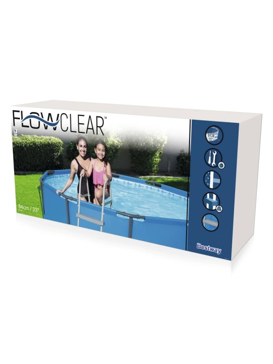 Bestway 2stupňové bazénové schůdky Flowclear 84 cm 58430