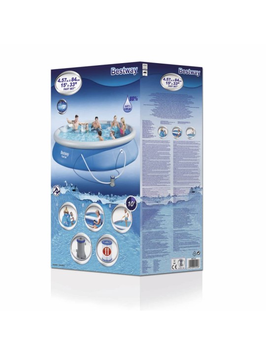 Bestway Bazén Fast Set s příslušenstvím 457 x 84 cm 57313