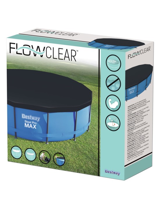 Bestway Krycí plachta na bazén Flowclear 457 cm