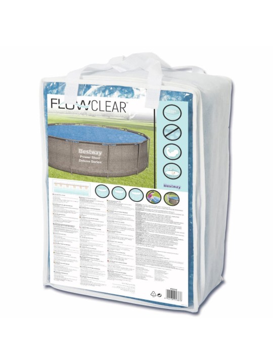 Bestway Solární krycí plachta na bazén Flowclear 356 cm
