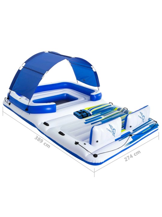 Bestway Plovoucí ostrov Tropical Breeze 389 x 274 cm 43105