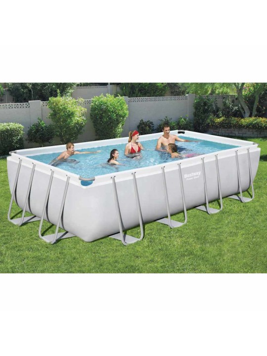 Bestway bazén power steel s příslušenstvím obdélníkový 549x274x122 cm