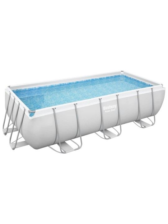 Bestway bazén power steel s příslušenstvím obdélníkový 404x201x100 cm