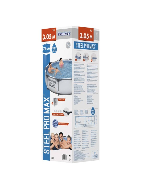 Bestway Bazén Steel Pro MAX 305 x 76 cm