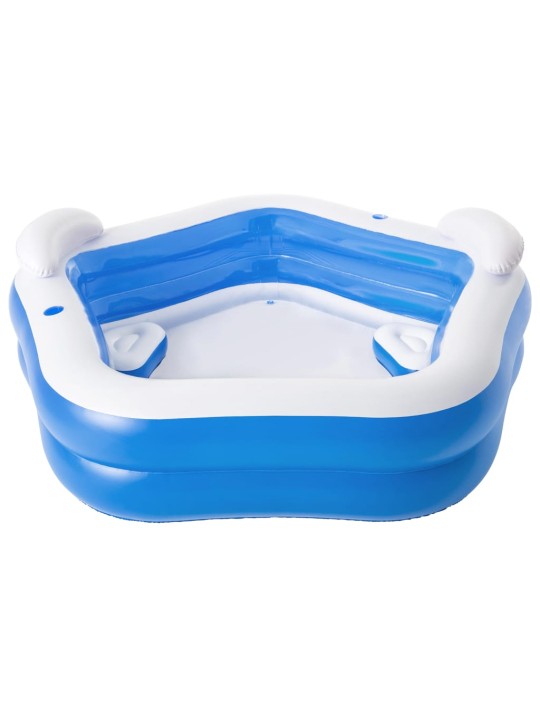 Bestway Bazén Family Fun Lounge 213 x 206 x 69 cm