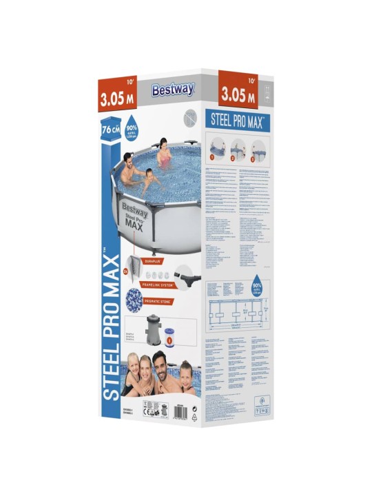 Bestway Bazén Steel Pro MAX 305 x 76 cm