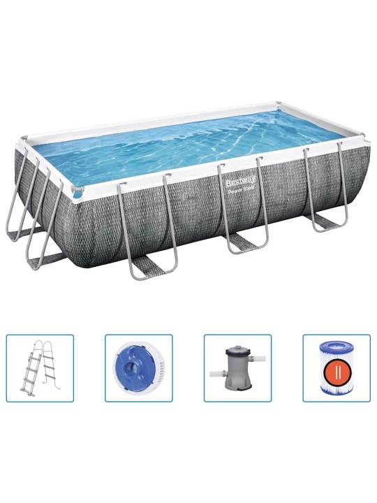 Bestway bazén power steel s příslušenstvím 404 x 201 x 100 cm