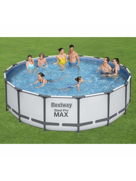 Bestway bazén steel pro max s příslušenstvím 488 x 122 cm
