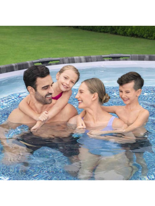 Bestway bazén steel pro max s příslušenstvím kulatý 427 x 107 cm