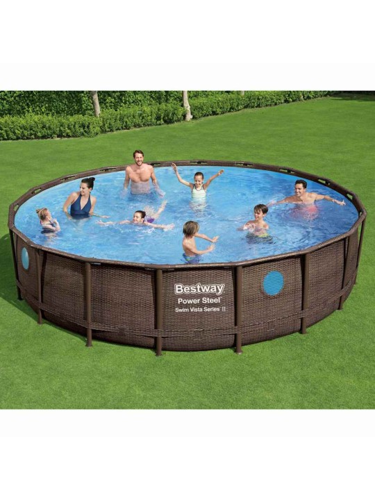 Bestway bazén power steel s příslušenstvím 549 x 122 cm