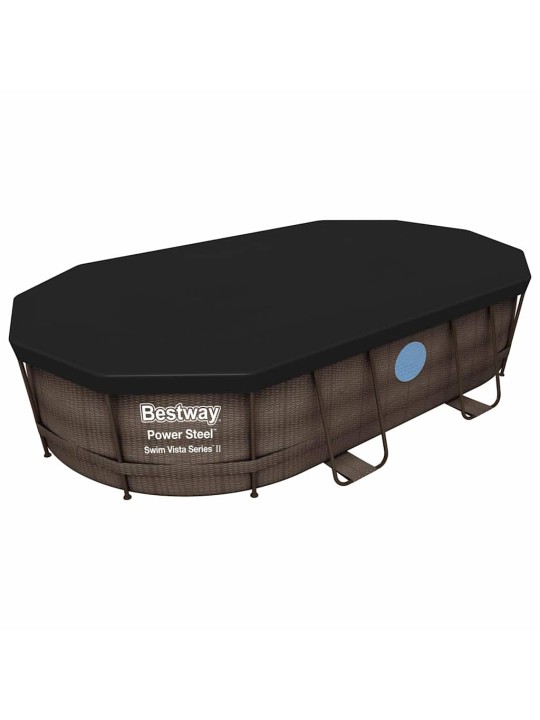 Bestway bazén power steel s příslušenstvím 488 x 305 x 107 cm